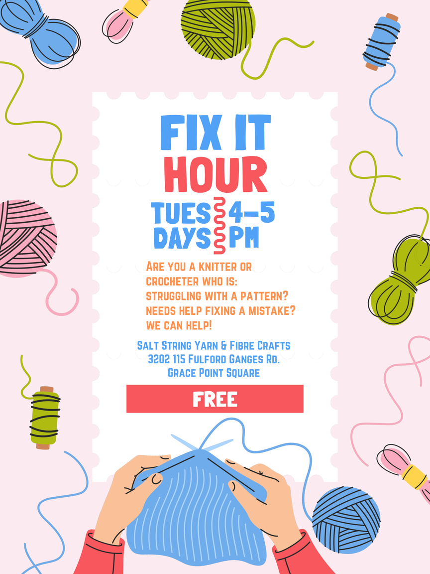 fix  it hour tuesday 4-5